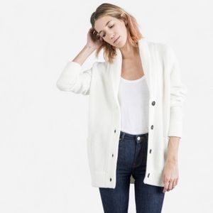 Everlane Chunky Knit Wool Cardigan